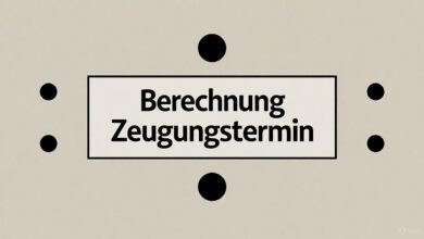 Berechnung Zeugungstermin